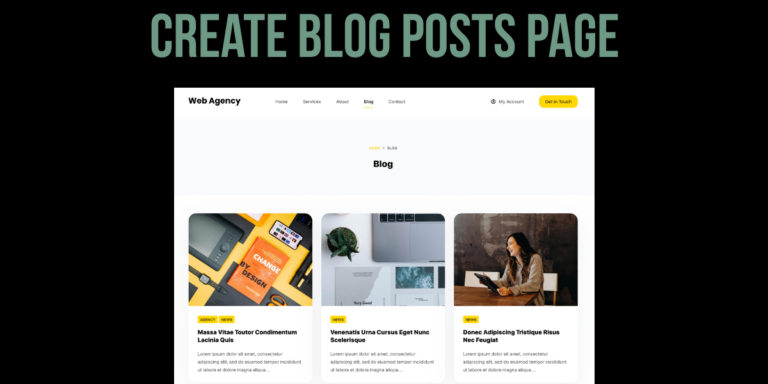 Adding a blog page to wordpress website