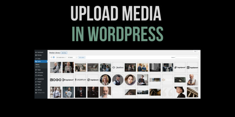 Adding Media to WordPress website