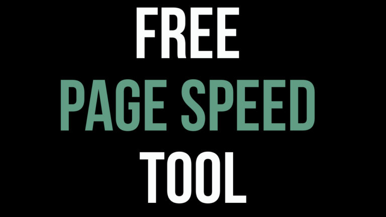 How To Check Website Page Speed
