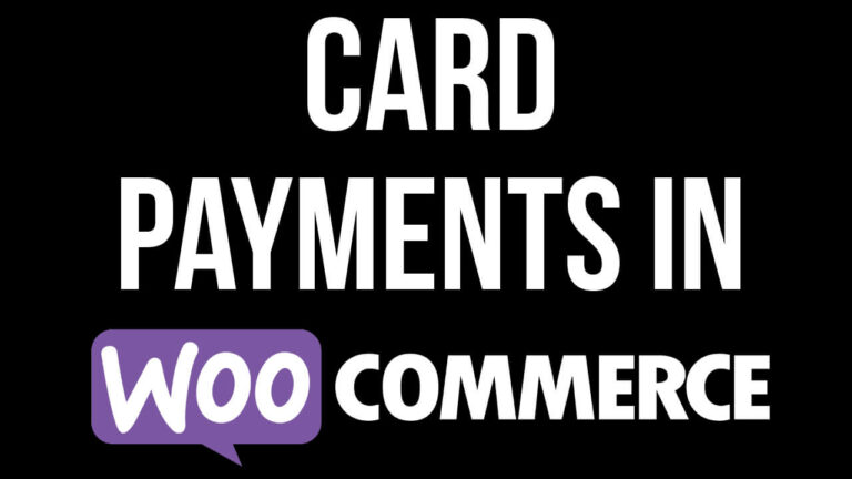 Add Credit Card Payments In Woocommerce