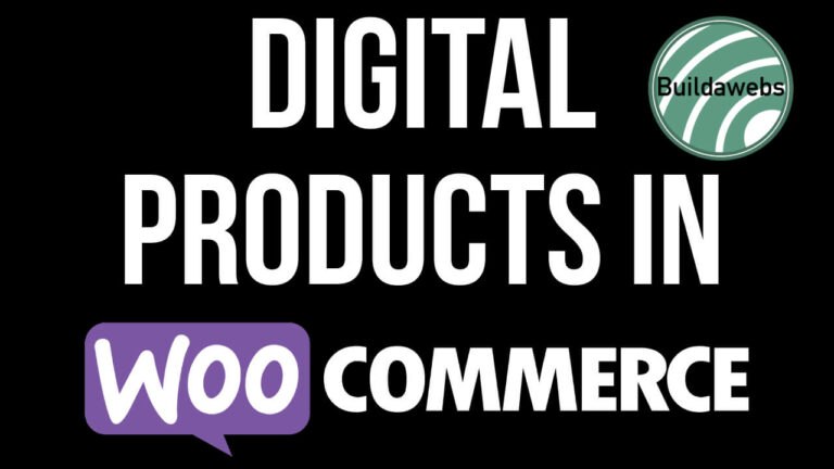 Create Digital Products In Woocommerce