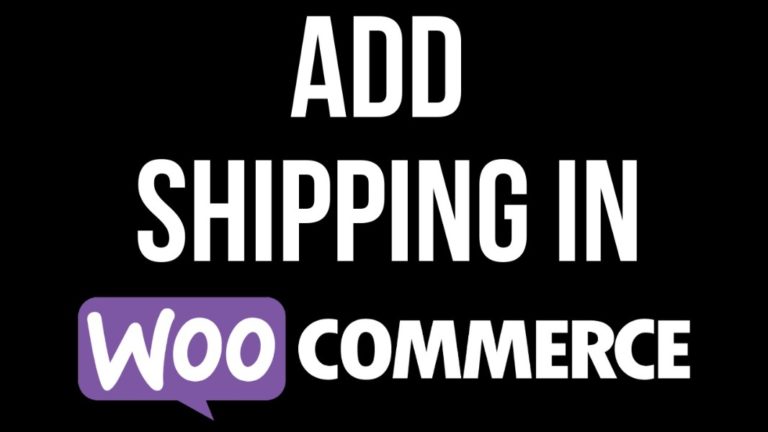 Add Shipping Options In Woocommerce