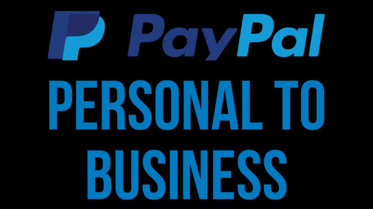 Personal PayPal To Business PayPal Account